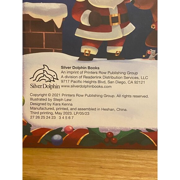 The Night Before Christmas w/ Letter to Santa, 11 Stickers - C.Moore Ages 2 - 12 - Picture 4 of 14